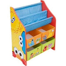 Disney minnie mouse book and toy organizer: Sesame Street Book And Toy Organizer Walmart Com Toy Organization Sesame Street Toys Sesame Street Books