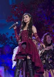 Lots of the cast came out to celebrate the milestone which is what i'm looking forward to. Red Carpet Dresses Sofia Carson Hocus Pocus 25th Anniversary Halloween Bash 2018