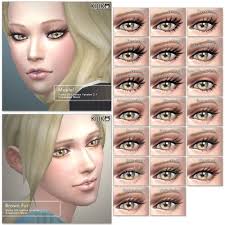 ****apr/18/2015 **** i renewed my 3d lashes. Sims 4 Maxis Cc 3d Sims 4 Eyelashes Toddler Adult These Lashes
