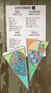 Back To School Pennant A Math Glyph Math Pennant First Week Of School Ideas First Day Of School Activities
