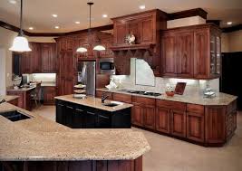 Birch Cabinetry Cherry Stain Finish Traditional Kitchen Cabinet Cherry Cabinets Liverpool Style Doors Natural Finish