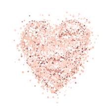Seamless pattern white background with pink and gold hearts. Vector Of Heart Of Pink Gold Glitter On Id 93205901 Royalty Free Image Stocklib