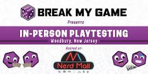 Break My Game Playtesting