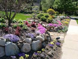 Pin By Leaf Scape Design On Garden Design Rock Wall Gardens Landscaping With Rocks Landscaping Rock