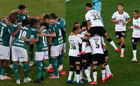 Terceiro gol do volante nas fases finais do paulistão. Palmeiras Corinthians Final Paulistao 2020 Ganhador Com