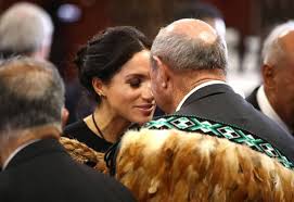 New zealand prime minister jacinda ardern, left, with her partner clarke gayford, holds their newly born baby girl, neve, at auckland hospital on sunday, june 24, 2018. Hi World We Re Keeping Meghan Markle Down Under Because She S Now A Chieftess In New Zealand