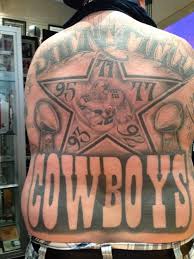 The dallas cowboys world corporate headquarters at the star in frisco is a destination created for fans to experience the place where the dallas cowboys train and work 355 days of the year. Full Back Dallas Cowboy Tattoo Tattoo Ideas Center