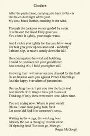 Cinders Roger Mcgough Roger Mcgough Poems Witty Quotes