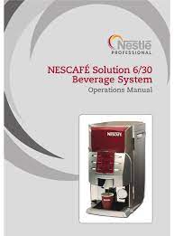 We did not find results for: Nescafe Solution 6 30 Operation Manual Pdf Download Manualslib