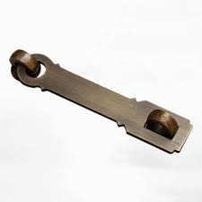 Antique brass doorknobs add a touch of history to your home, but the vintage look may not match your personal design style. 4 3 Inch Brass Tone Runningfish Antique Heavy Duty Padlock Hasp Door Clasp Vintage Solid Brass Thickened Gate Latch Lock Copper Cabin Hooks And Padlock Eye Latches Bolts Door Hardware Semo Es