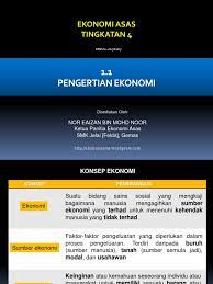 Modal fizikal dan input buruh merupakan faktor penting yang menyumbang kepada kepesatan pertumbuhan ekonomi yang dicapai oleh banyak negara, namun pergantungan kepada faktor asas pengeluaran ini. Pengertian Ekonomi Bab 1 Pdf