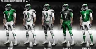 will nike ever alter eagles uniforms