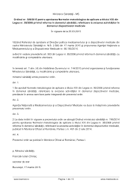 În momentul în care lista va suporta modificări, vom publica deîndată revizuirea acesteia. Http Www Lexmed Ro Doc Ordin Ms 309 2015 Pdf