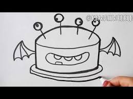 Hoe Teken Je Een Monster Cake Halloween Tekening Youtube Halloween Tekeningen Monster Tekening Tekenen