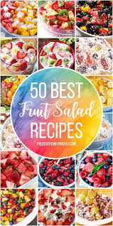 These thanksgiving recipes with raspberries are the best ideas for healthy thanksgiving day salads and desserts and brunch with fruit! 50 Best Fruit Salad Recipes Prudent Penny Pincher