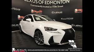 Lexus is 300 2018 f sport. White 2018 Lexus Is 300 F Sport Series 2 Walkaround Review South Edmonton Alberta Youtube