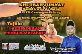 Mencangkup beberapa materi yang dikemas secara menarik dengan susunan yang. Khutbah Jumaat Unit Hal Ehwal Islam Uitm Cawangan Pahang Facebook