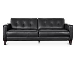 I'm going with a new look, completely different than anything i've ever done before and i'm excited to take you along this journey with me! Gregata Leather Sofa Black Dania Furniture