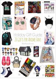 Holiday Gift Guide Anime Gift Ideas Anime Gifts Birthday Gifts For Teens Gifts For Teens