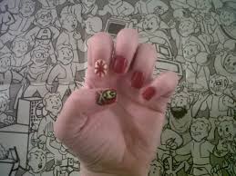Slaughterhouse Five By Kurt Vonnegut Book Cover Inspired Nail Art Slaughterhouse Five Nail Art Nails