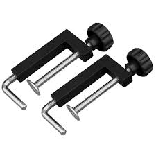 Powertec Universal Fence Clamps 2 Pack 71004 The Home Depot In 2020 Table Saw Accessories Clamp Drill Press Table