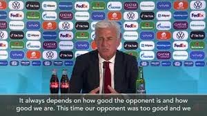 Vladimir petkovic on wn network delivers the latest videos and editable pages for news & events, including entertainment, music, sports, science and more, sign up and share your playlists. Euro 2020 Switzerland Coach Vladimir Petkovic Said Italy Were Too Strong And Felt His Side Made Too Many Mistakes Football Video Eurosport