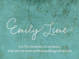 Emily kathryn specializes in our own unique modern style that is signature to ek. Emily Lime Words Font Dafont Com
