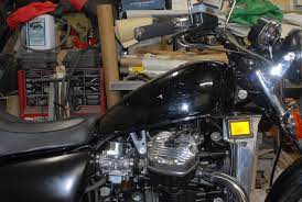 Deluxe Tank On A Custom Cx500 Conversion Vintage Motorcycles Tank Custom
