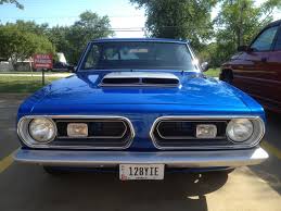 Image result for Medium Blue 1967 Barracuda