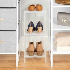 Wall shelves turn empty walls into a great place to store and show off your things. Wall Mount 2 Pair Shoe Display Rack Hanging Storage