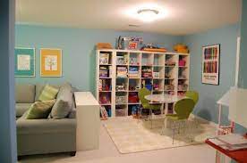 Fun And Functional Family Playroom Family Room Playroom Family Room Design Kid Friendly Family Room