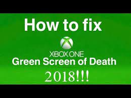 Xbox one s green screen. Xbox One Green Screen Of Death Fix 2018 Youtube