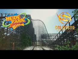 Due to technical track issues, colossos remained closed from 7/28/2016 on. Colossos Kampf Der Giganten Onride Heide Park Planet Coaster Youtube