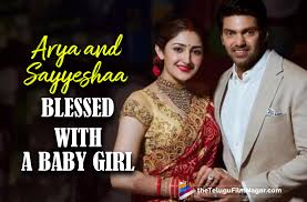 Maybe you would like to learn more about one of these? Kollywood Star Arya And Wife Sayyeshaa Blessed With A Baby Girl