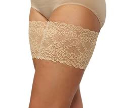 Bandelettes Elastic Anti Chafing Thigh Bands Prevent Thigh Chafing Beige Onyx Size E