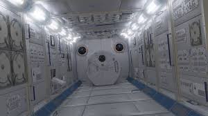 Nasa Iss Spaceship Interior 3d Model Spaceship Interior International Space Station Space Station
