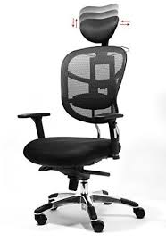 Office Factor Executive Managers High Back Black Mesh Chair Lumbar Support Adjustable Height Office Chair With Adjustab Office Chair Ergonomic Chair Mesh Chair