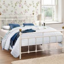 We offer a wide selection of bedframes in a variety of colours from black to white metal double bedframes. Birlea Atlas 4ft Small Double Cream Metal Bed Atlab4crm