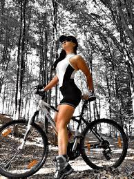 Sports Nature Bikes Mountain Biking Happyness Cycling Ladysports Nature Mountain Biking Bike Lady