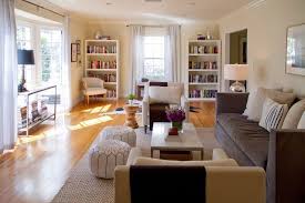 If you can choose narrow furniture like slender sofas and coffee tables, place them opposite each other. Living Room Arrangements For Long Narrow Rooms Renae Keller Interior Design Long Narrow Living Room Narrow Living Room Long Living Room Create A Curved Pathway