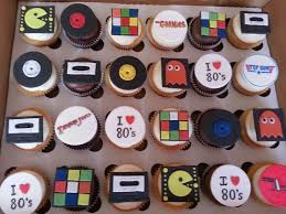 40th Birthday Cookie Cake Ideas 80 S Cupcakes 80s Birthday Parties Birthday Surprise Party 40th Birthday Parties