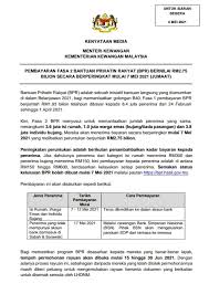 Selepas anda isi borang permohonan dan sahkan maklumat, nombor permohonan akan diberi. Kementerian Kewangan Malaysia Fotos Facebook