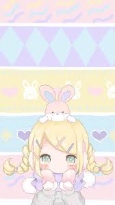 The great collection of cute anime iphone wallpapers for desktop, laptop and mobiles. Pastel Cute Anime Girl Wallpapers Novocom Top