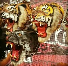 Maybe you would like to learn more about one of these? Kepala Macan Topeng Macan Kostum Macan Barongan Devil Shopee Indonesia