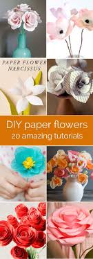 Posted by by team fresh ideas january 6, 2020 january 6,. How To Make Gorgeous Paper Flowers 20 Diy Flower Tutorials Paper Flower Tutorial Paper Flowers Diy Diy Paper Flowers Tutorial