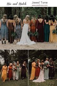 Mix And Match Bridesmaid Dresses Done Right 7 Ways To Rock The Trend Bridesmaid Dresses Boho Fall Bridesmaid Dresses Mix Match Bridesmaids Dresses
