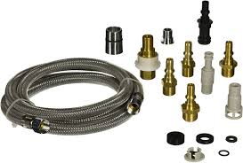 Shop our selection of faucet aerators in the plumbing department at the home depot. Danco Kitchen Faucet Pull Out Spray Hose Replacement Kit For Pullout Sprayer Heads Quick Connect Adapters 10 Piece Adapter Kit 57 Inch Nylon Hose 10339 Walmart Com Walmart Com