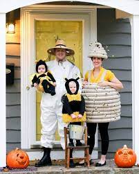 Beehive And Beekeeper Halloween Costume Contest At Costume Works Com Family Halloween Costumes Sibling Halloween Costumes Halloween Costume Contest