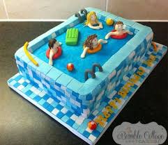 Pin Von Queteria Belarmino Auf Pool Party Ideas Pool Kuchen Schwimmbadtorte Schwimmen Kuchen