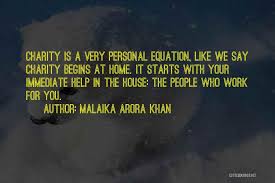 Top 1 Quotes Sayings About Charity Starts At Home
